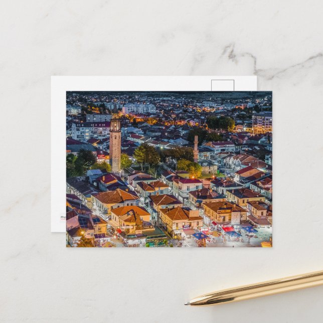 Vykort från Prilep: Gamla Bazaar (Fram/Back In Situ)