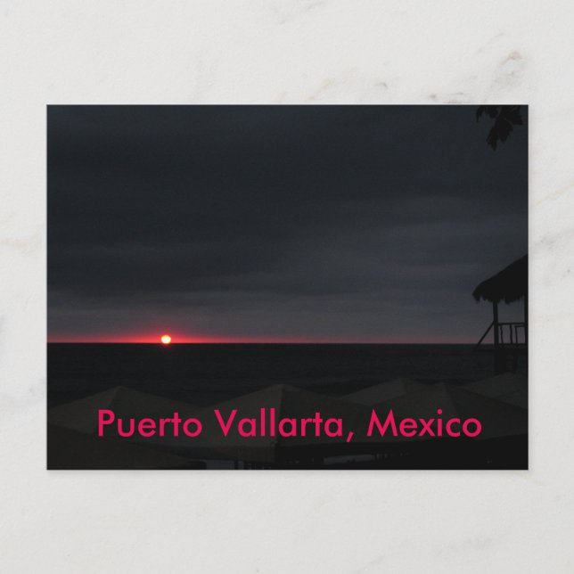 vykort från Puerto Vallarta, Mexiko (Framsida)