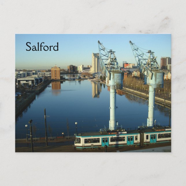 Vykort från Salford Quays (Framsida)