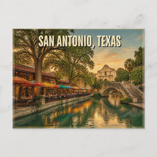 Vykort från San Antonio Texas