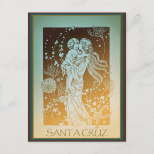 Vykort från Santa Cruz Kalifornien