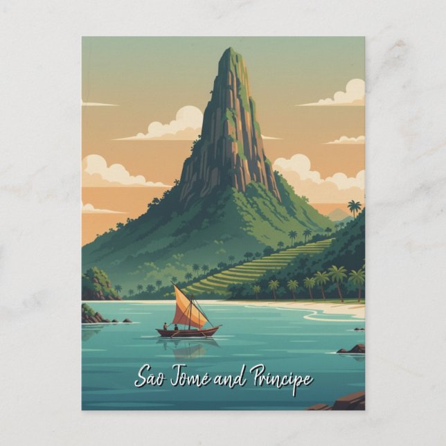 Vykort från São Tomé och Príncipe (Framsida)