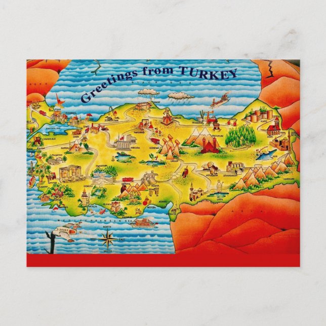 Vykort från Turkiet (Framsida)