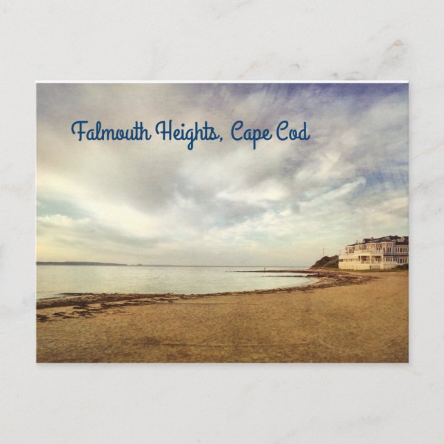 Vykort från uddtorsk (Falmouth höjder) (Framsida)