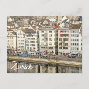 Vykort från Zürich Schweiz Hälsning