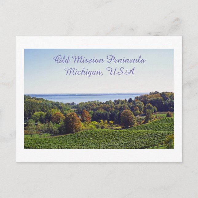 vykort: "GAMLA UPPDRAG PENINSULA/MICHIGAN" Vykort (Framsida)