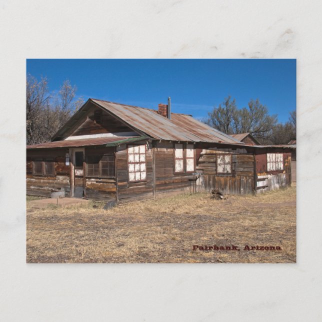 vykort: Gamla Wood House Vykort (Framsida)