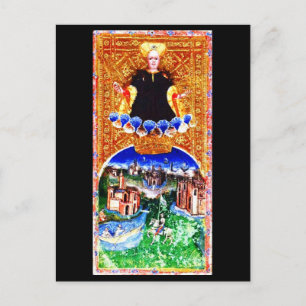 Vykort-Gammal Spådom-Tarot 4 Vykort