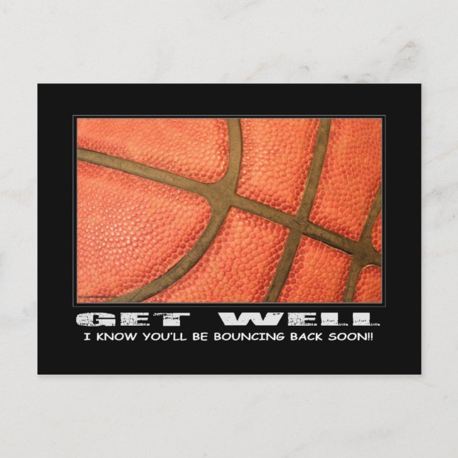 Vykort "Get well-BoungBack" (Framsida)