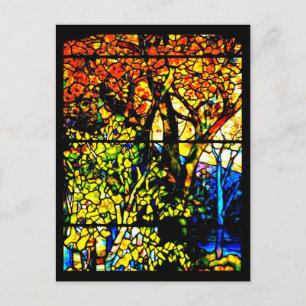 Vykort - glasaktigt - Louis Tiffany 8