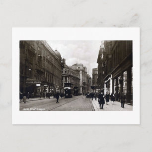 vykort, Glasgow, Union Street Vykort