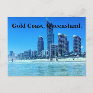 Vykort, Gold Coast. Vykort