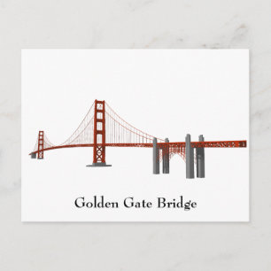 Vykort: Golden Grind Bridge Vykort