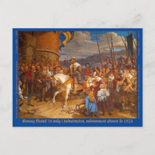 Vykort — Gustav Vasa