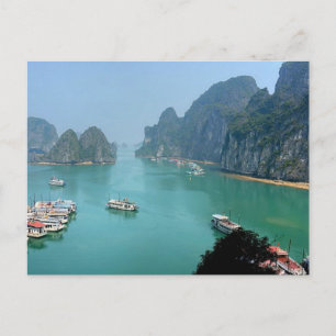 vykort Ha Long Bay i Quang Ninh, Vietnam