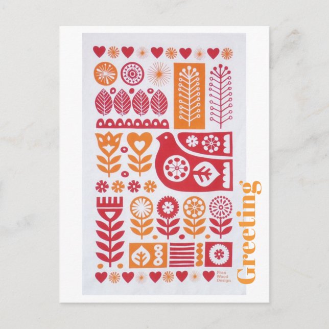 Vykort - Hälsning (Framsida)