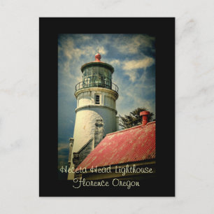 vykort - Heceta Head Lighthouse