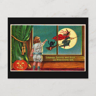 vykort-Helgdag Art-Vintage Halloween 18 Helg Vykort