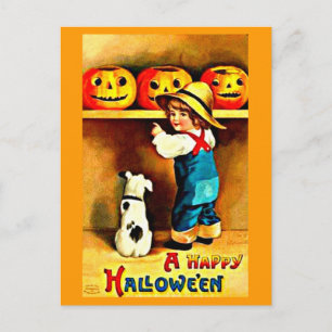 vykort-Helgdag Art-Vintage Halloween 21 Helg Vykort