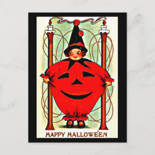 vykort-Helgdag Art-Vintage Halloween 22 Helg Vykort