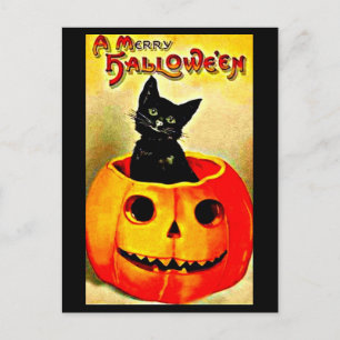 vykort-Helgdag Art-Vintage Halloween 37 Helg Vykort