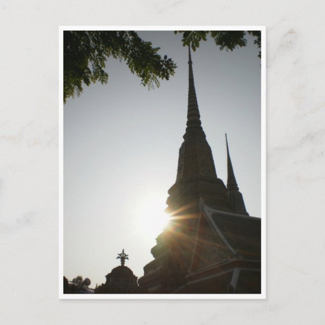 vykort Ho Phra Kheow (Framsida)