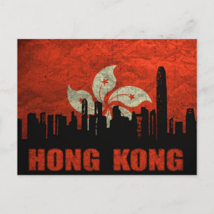 vykort Hongkong