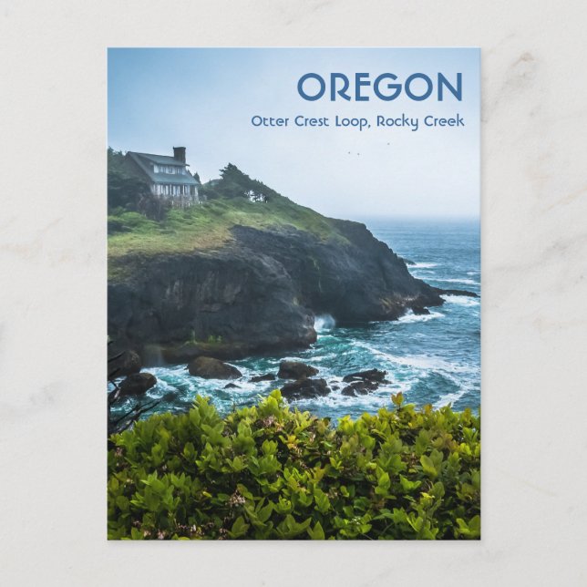 vykort: House on Otter Vapensköld (Lodrät) Vykort (Framsida)