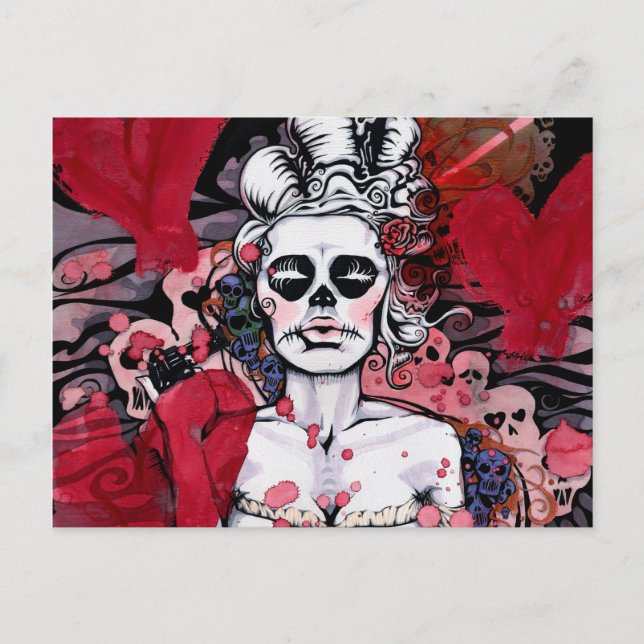 Vykort i "Girl"-serien (Framsida)