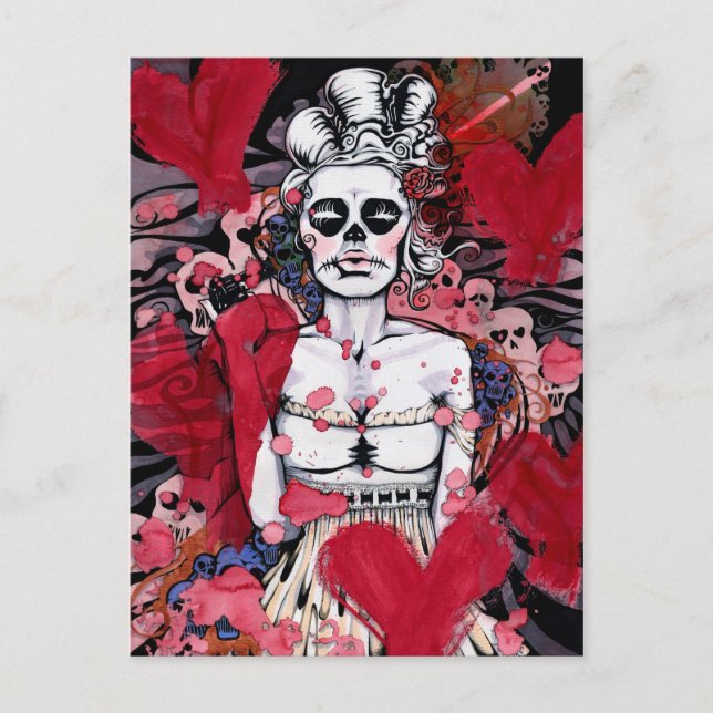 Vykort i "Girl"-serien (Framsida)