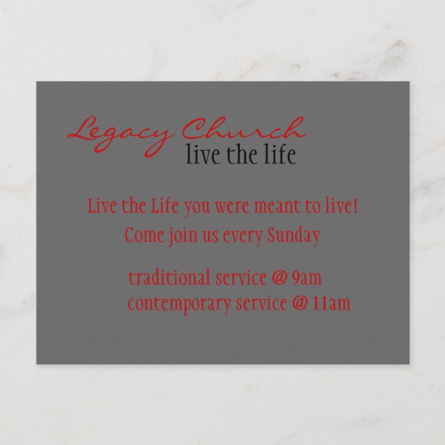 vykort i inbjudan (Framsida)