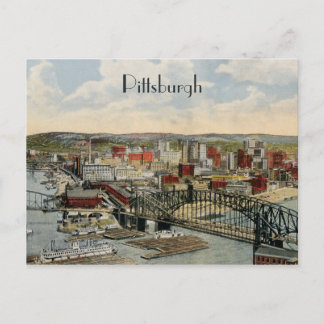 Vykort i Pittsburgh 1931