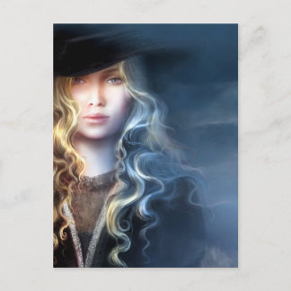 Vykort illustration "Flykting" Sonia Verdú