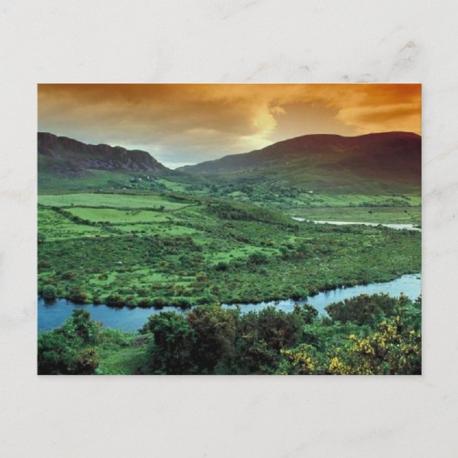 vykort - Irland (Framsida)