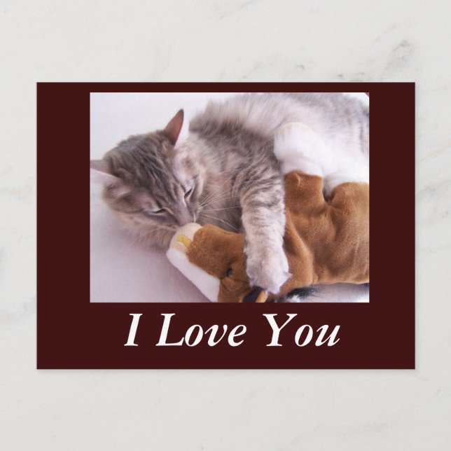 vykort, jag Kärlek du Vykort (Framsida)