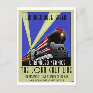 vykort - John Galt Line