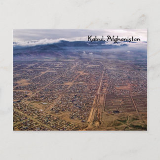 Vykort: Kabul från ovan Vykort