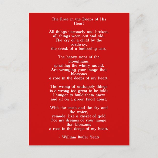 vykort - Kärlek Art-Kärlek Dikt 1 (Framsida)