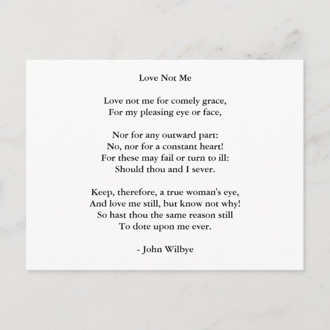 vykort - Kärlek Art-Kärlek Dikt 3 (Framsida)