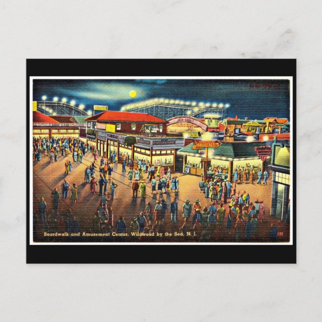 vykort-karneval/Amusement-11 Vykort (Framsida)