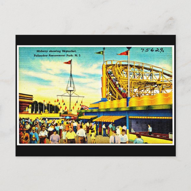 vykort-karneval/Amusement-3 Vykort (Framsida)