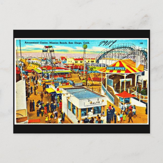 vykort-karneval/Amusement-7 Vykort (Framsida)