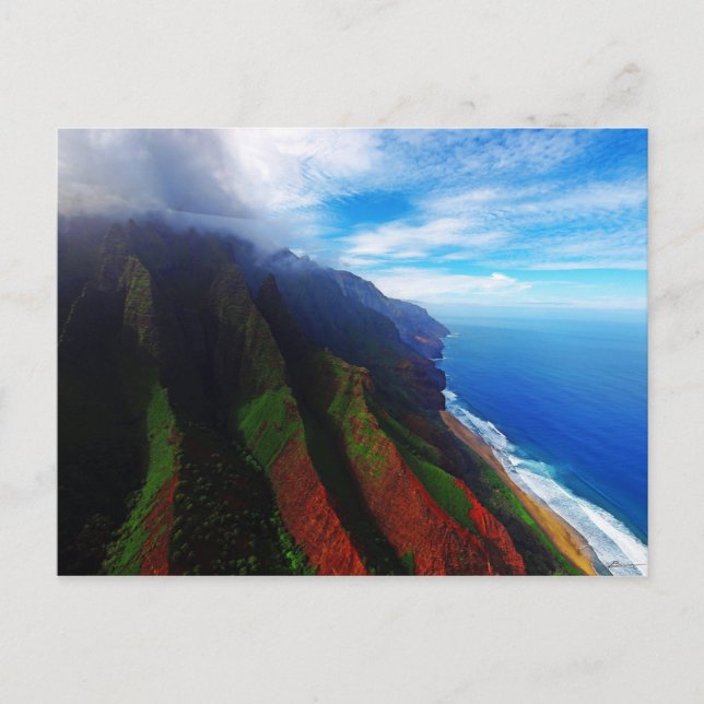vykort Kauai, Hawaii (Framsida)