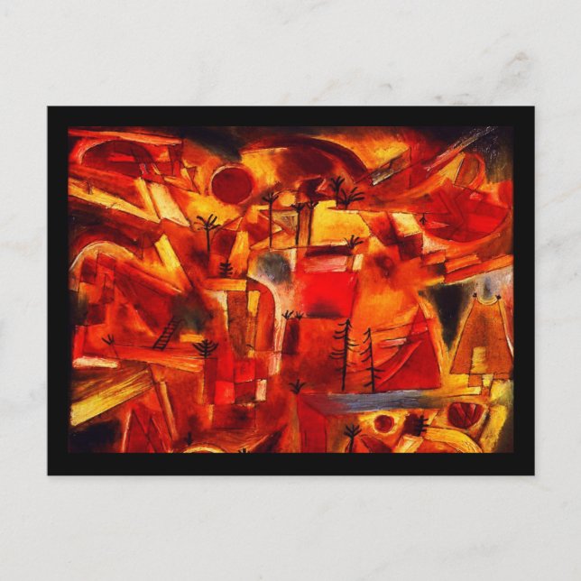 Vykort - Klassiskt Art-Klee 12 (Framsida)