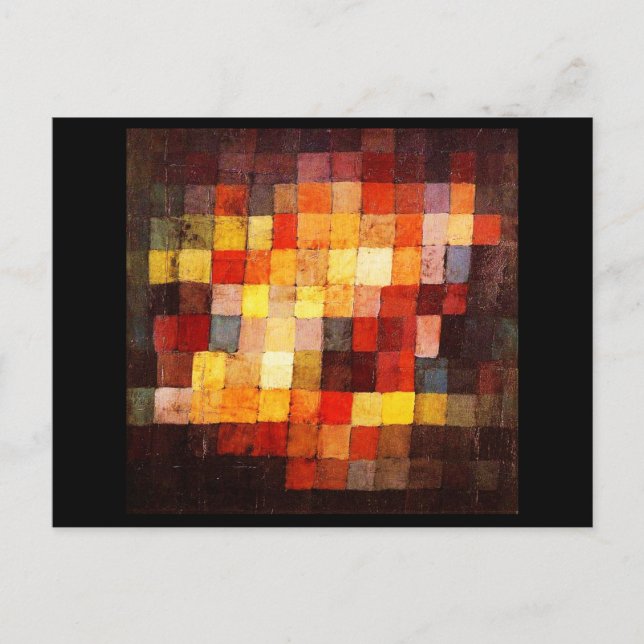 Vykort - klassiskt Art-Klee 6 (Framsida)