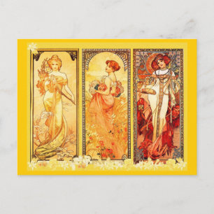 Vykort - klassiskt Art-Mucha 8