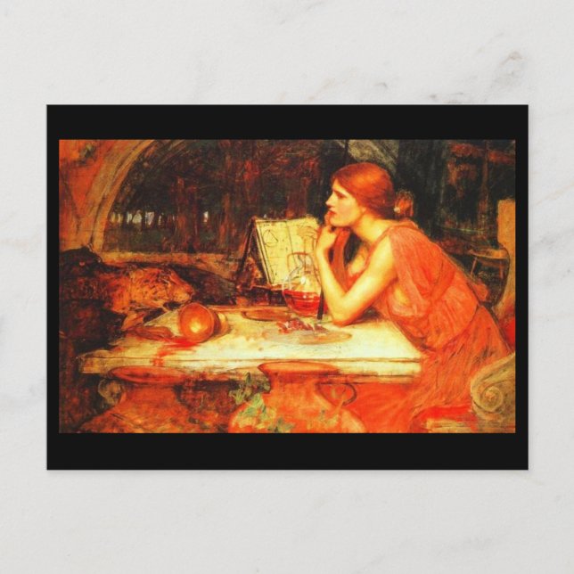 vykort - klassiskt Art-Waterhouse 5 (Framsida)