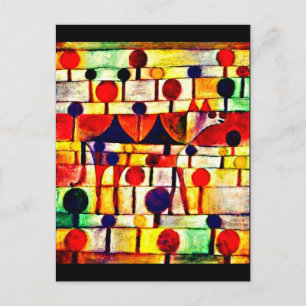 Vykort-Klassiskt/Gammaldags-Paul Klee 60 Vykort
