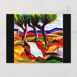 Vykort - Klassiskt/Vintage Art-August Macke 11