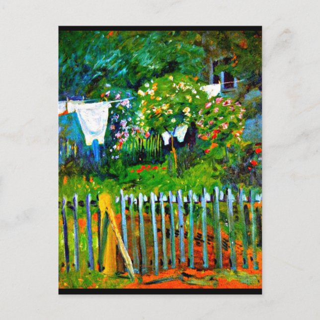 Vykort - Klassiskt/Vintage Art-August Macke 18 (Framsida)